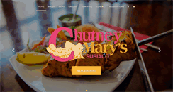 Desktop Screenshot of chutneymarys.com.au